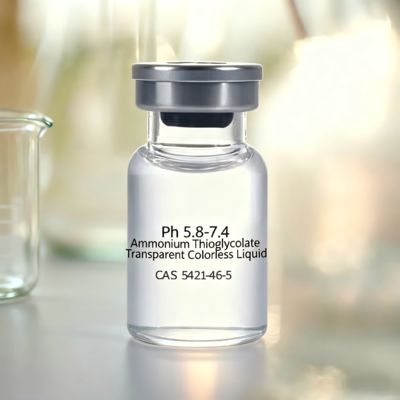 pH 5.8-7.4 チオグリコール酸アンモニウム 無色透明液体 CAS 5421-46-5