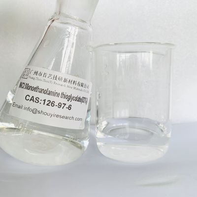 83 エタノアミンのチオグリコート C4H11NO2S 無色液体 水溶性