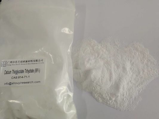 TDS SDS 化学におけるカルシウムチオグリコート三水素 原材料 1.7 G/Cm3