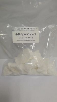 水に溶けない4 Nブチルレソルチノール 白色結晶粉末