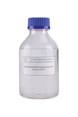 PH 6.8-7.4 透明 モノエタノアミンのチオグリコート溶液 水溶性 CAS番号 126-97-6