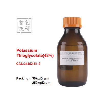 色のない液体 カリウムチオグリコート 42% アッセイ CAS 34452-51-2 脱毛剤