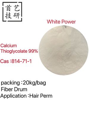 純度 814-71-1 カルシウムチオグリコート三水酸 99% 白い粉末の外見